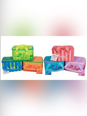 Trader Joe's Striped Mini Insulated Bag - Summer Collection